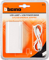 BTicino - Led Lamp + Power Bank - S2617DL